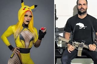 El hijo de Bolsonaro compartió una foto comparándose con el de Fernández