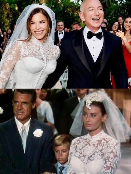La comparación entre el vestido de Lauren Sánchez y el de Sophia Loren en Houseboat