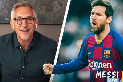 La comparación que hizo Lineker sobre Messi y otros grandes astros del deporte como Maradona y Michael Jordan