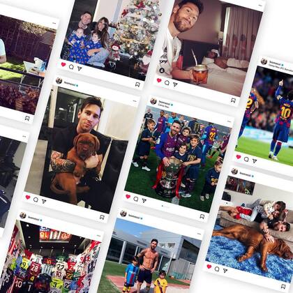 La compilación de fotos con la que Leo Messi celebró los 300 millones de seguidores