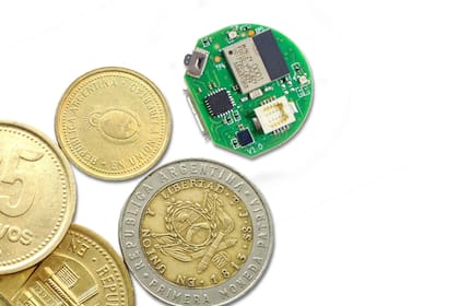 La computadora Spora tiene el tamaño de una moneda