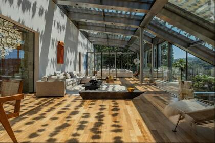 La comunicación entre el interior y el exteior es fluída y sin obstáculos