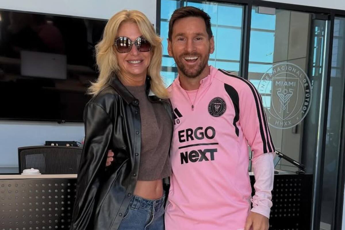 Combinação explosiva. Yanina Latorre e Lionel Messi conversaram e treinaram em Miami Combinação explosiva. Yanina Latorre e Lionel Messi conversaram e treinaram em Miami