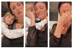 Paula Chaves rompió en llanto por una frase de su hijo Baltazar: “¿Estás llorando?”