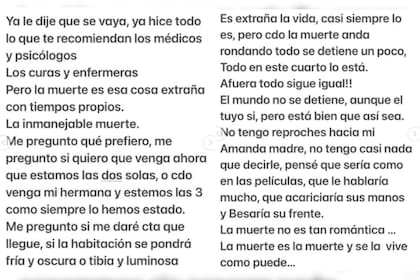 La conductora escribió una carta de despedida para su madre (Foto Instagram @soymaju)