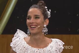 Juana Viale se quejó del vestido que le diseñó Gino Bogani: “Parezco totalmente desnuda”