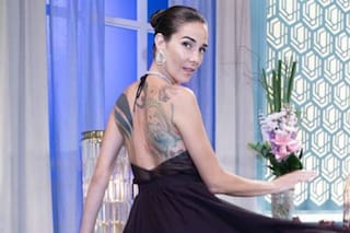 Jugado. El vestido transparente de Juana Viale y su pícaro comentario