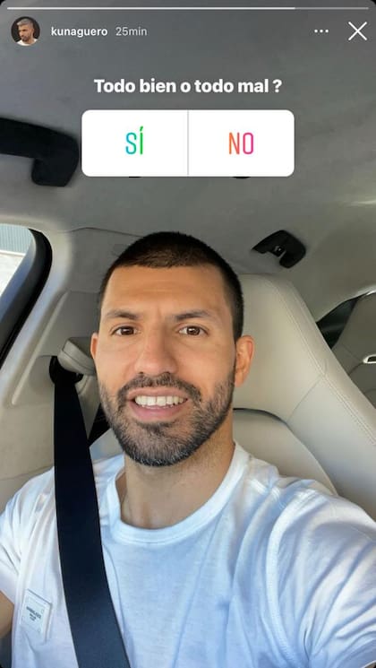 La confusa pregunta del Kun Agüero a sus seguidores