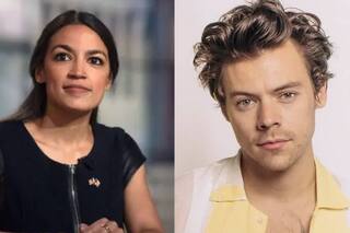 Alexandria Ocasio-Cortez elogió a Harry Styles por usar un vestido en Vogue