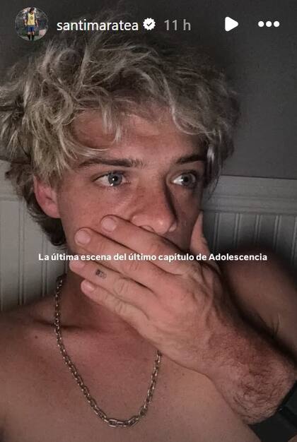 La conmoción de Santiago Maratea tras ver la serie Adolescencia