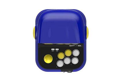 La consola mini de Capcom cuenta con los distintivos botones y controles de las máquinas recreativas arcade