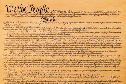 La Constitución de Estados Unidos