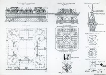 La construcción de la Torre Eiffel comenzó en enero de 1887 y finalizó en marzo de 1889