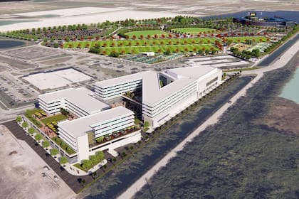 La construcción estará lista en aproximadamente tres años