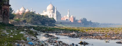 La contaminación en Agra está afectando al Taj Mahal