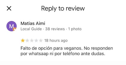 La contundente crítica del cliente que despertó el enojo del local (Captura: X @BurgerFcts)
