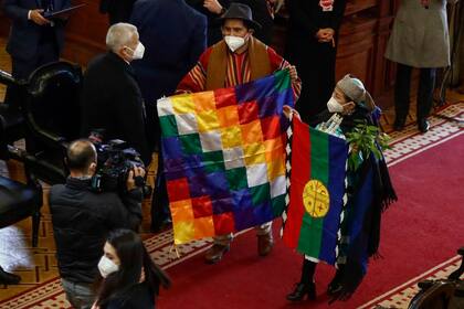 La Convención Constituyente presentó el proyecto final de la Constitución al presidente chileno Gabriel Boric.