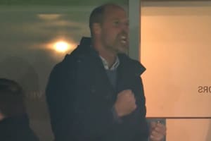 El grito desaforado del príncipe William por el gol de un argentino para la victoria de Aston Villa