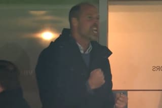 El grito desaforado del príncipe William por el gol de un argentino para la victoria de Aston Villa