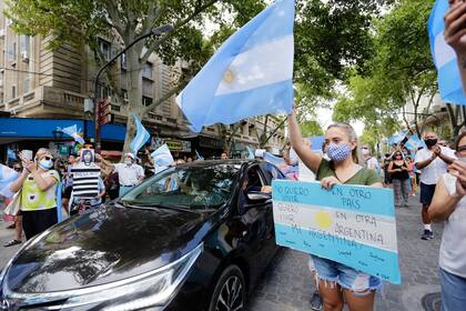 La convocatoria a la marcha #27F en Mendoza.