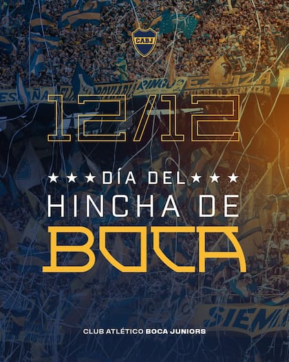 La convocatoria de Boca Juniors para celebrar el 12/12 en La Bombonera