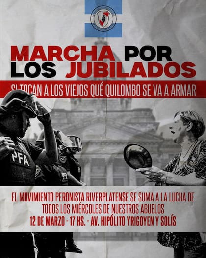 La convocatoria de una línea peronista de simpatizantes de River