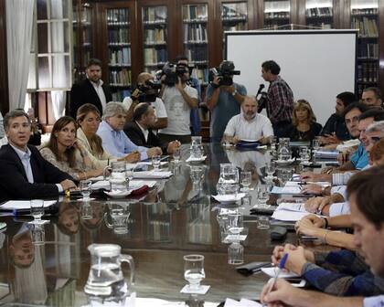 La convocatoria en el Ministerio de Economía no arrojó resultados