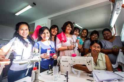 Al principio eran 30 mujeres y hoy son 10