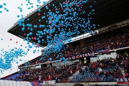 La Copa fue presentada en el Nuevo Gasómetro