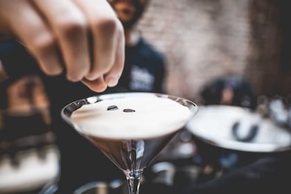 La copa Martini, un clásicos en estos tragos cafeteros