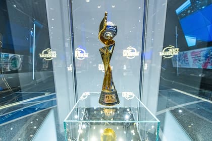 La copa oficial del Mundial Femenino también se guarda en este espacio.