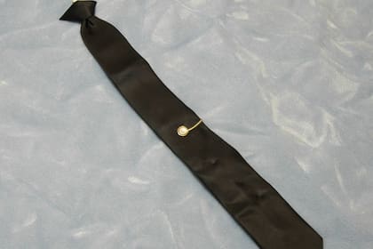 La corbata que utilizó Cooper durante el secuestro