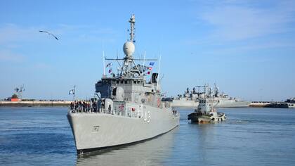 La corbeta ARA Spiro