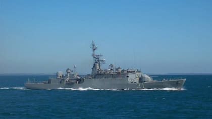 La corbeta Drummond acompañó a las unidades anfibias que desembarcaron en Malvinas el 2 de abril de 1982