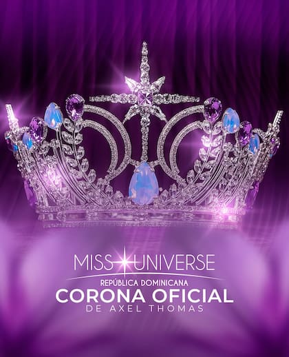La corona de República Dominicana fue diseñada por Axel Thomas