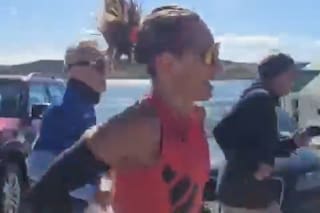 Una corredora argentina ganó la maratón de las Islas Malvinas