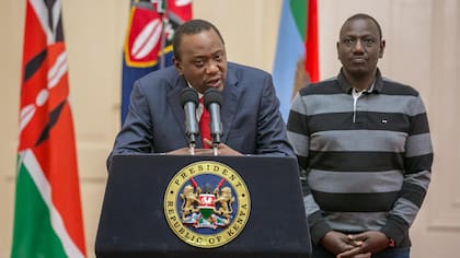 El presidente Uhuru Kenyatta