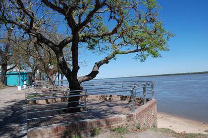 La costa de La Paz, en Entre Ríos