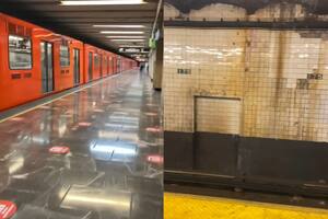 La creadora de contenidos puso en perspectiva las condiciones de limpieza en ambos sistemas de transporte