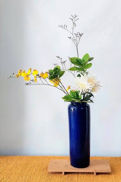 La creatividad y la variedad de arreglos florales son ilimitadas cuando se utiliza la técnica Ikebana.