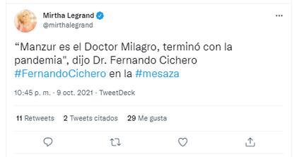 La crítica del jefe del Servicio de Cirugía Cardiovascular en Hospital Fernández, Dr. Fernando Cichero a Juan Manzur