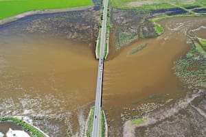 Un puente sobre la ruta nacional 205 es un “tapón” y piden una obra urgente