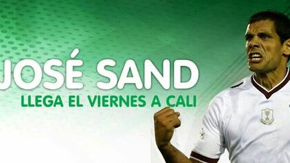 La cuenta de Deportivo Cali anunció la llegada de Sand