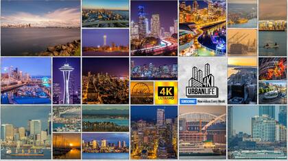 La cuenta de YouTube 4K Urban Life ofrece caminatas filmadas por diversas ciudades del mundo
