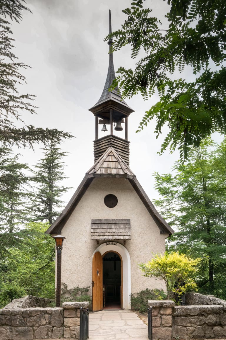 La capilla ecuménica antes y ahora
