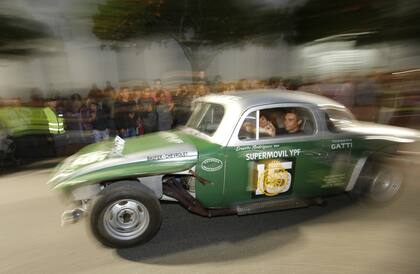 La cupecita de TC Chevrolet 1947 de Everto Rodríguez reformada por Baufer en 1964