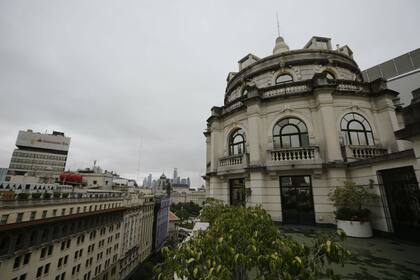 La cúpula del edificio Miguel Bencich