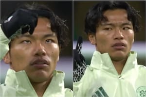 La rutina visual de un jugador para activar las neuronas antes del partido que da la vuelta al mundo