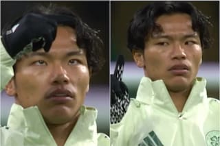 La rutina visual de un jugador para activar las neuronas antes del partido que da la vuelta al mundo