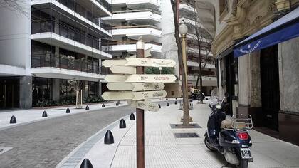 La curva de Arroyo, casi peatonal